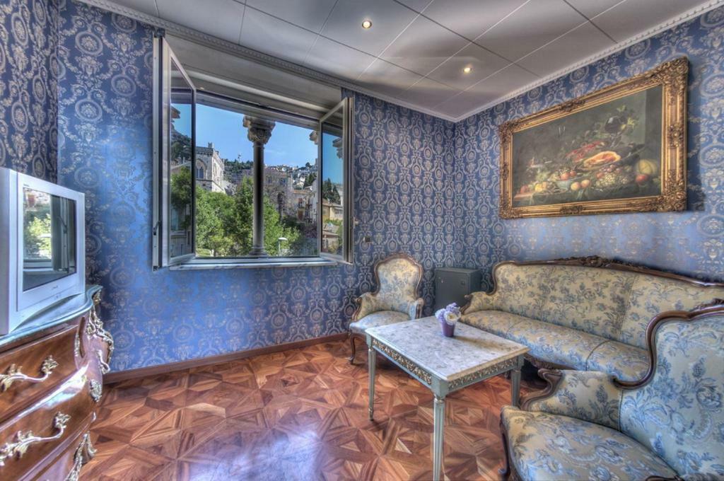 Hotel Villa Riis ตาออร์มินา ภายนอก รูปภาพ